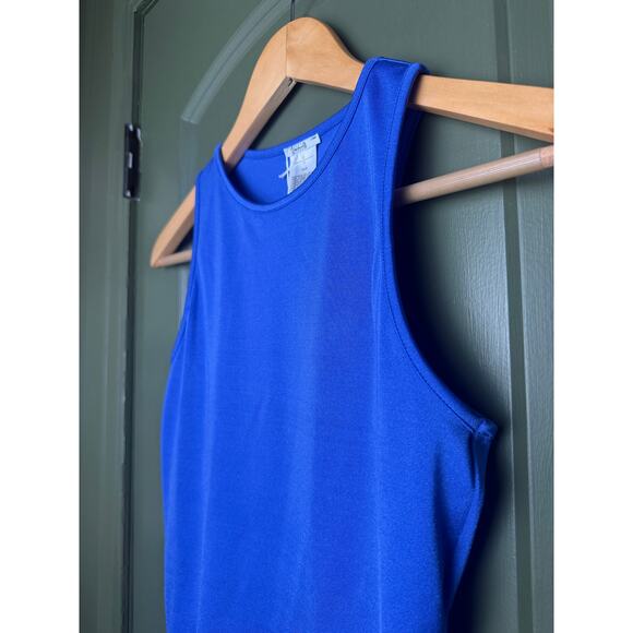 NWT Wolford The Workout Top Sleeveless Activewear Gym Performance Blue Tank XS - Picture 2 of 5